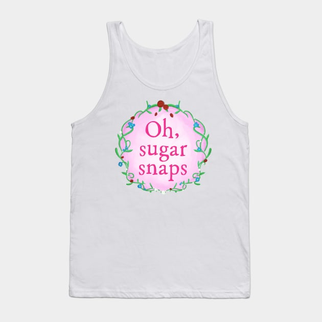 Oh, Sugar Snaps Tee Tank Top by LunaHarker